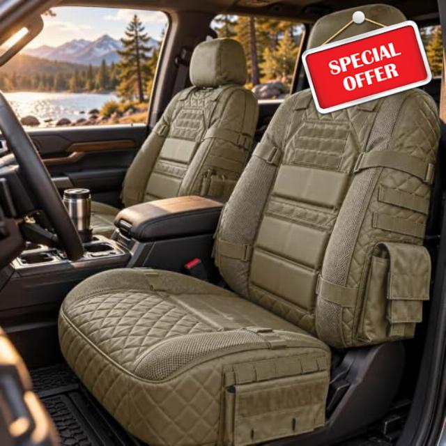 Military-Style Auto Seat Protectors