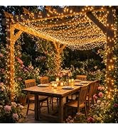 Star Fairy Lights with USB 8 Modes 3M 138LED Christmas Lighting 1 Pack | with Remote Control USB ...
