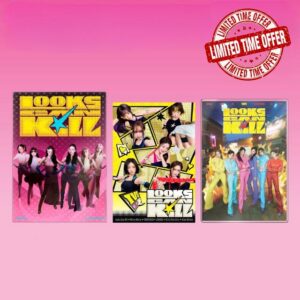 IVE Looks Can Kill EP Album+Pre-Order Gift (HERO COMICS ver.)