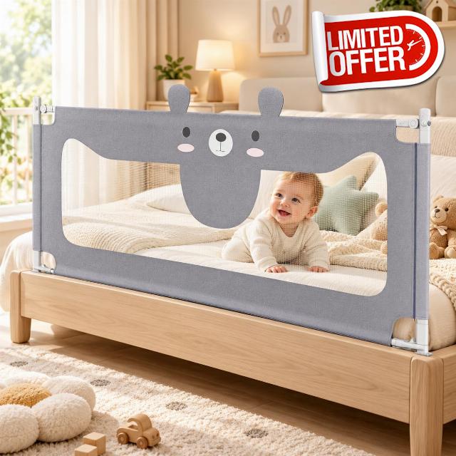 LARS360 Toddler Bed Guard 200cm