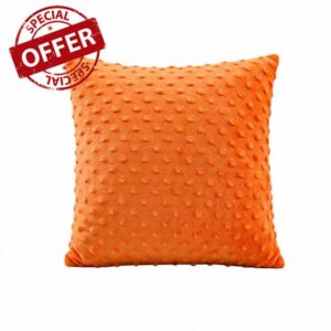 Milageto Square Vibrating Cushion Washable Vibrating Cushion with Removable Cover Lightweight Comforting Hold Sensory Pillow for Children
