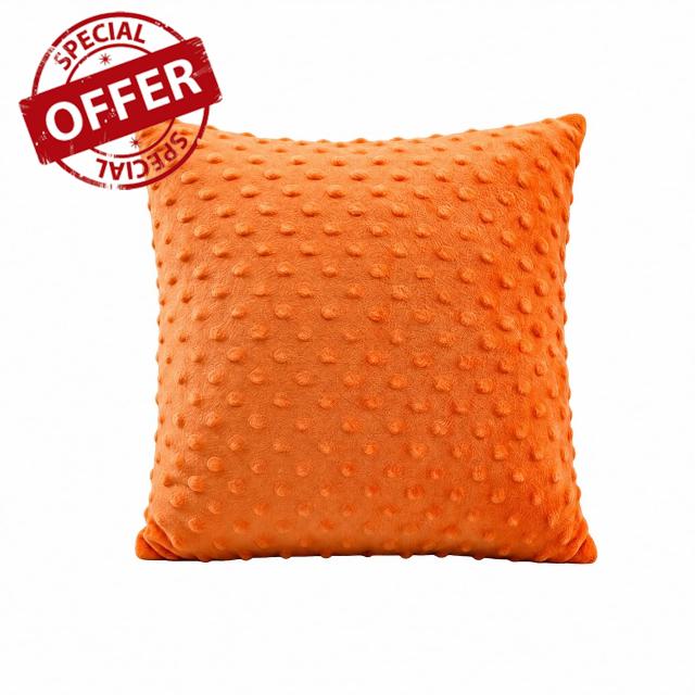 Milageto Square Vibrating Cushion Washable Vibrating Cushion with Removable Cover Lightweight Comforting Hold Sensory Pillow for Children