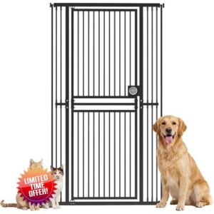 PawHut 180cm Extra Tall Cat Gate with 74-100 cm Wide