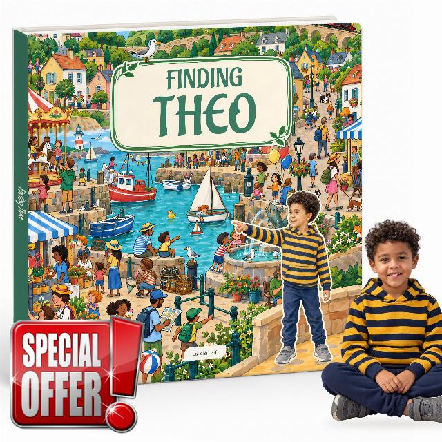 Finding Me Personalised Search and Find Book for Children